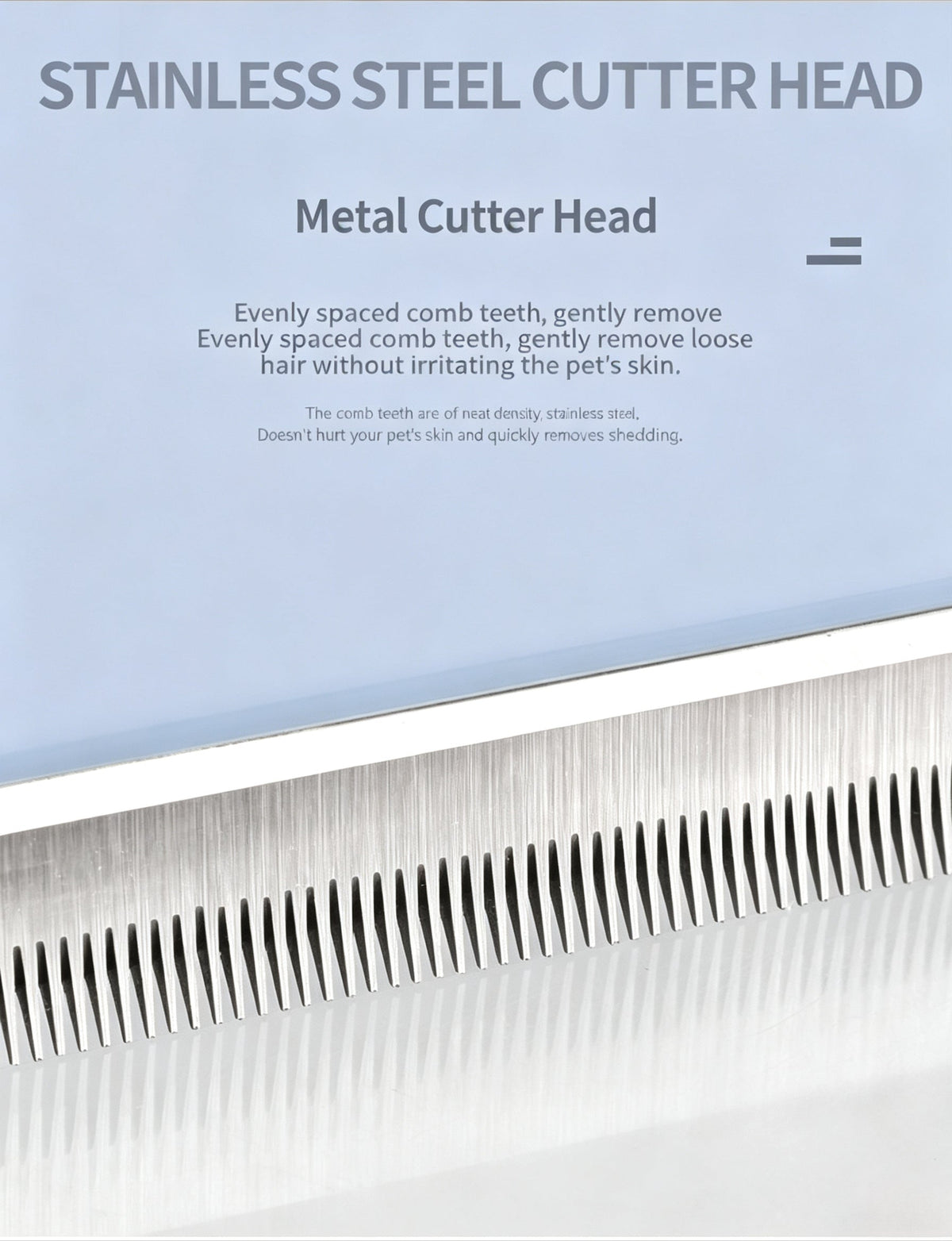 Pet Deshedding Tool for Dogs & Cats, Professional Pet Grooming Brush Removes Loose Undercoat Hair