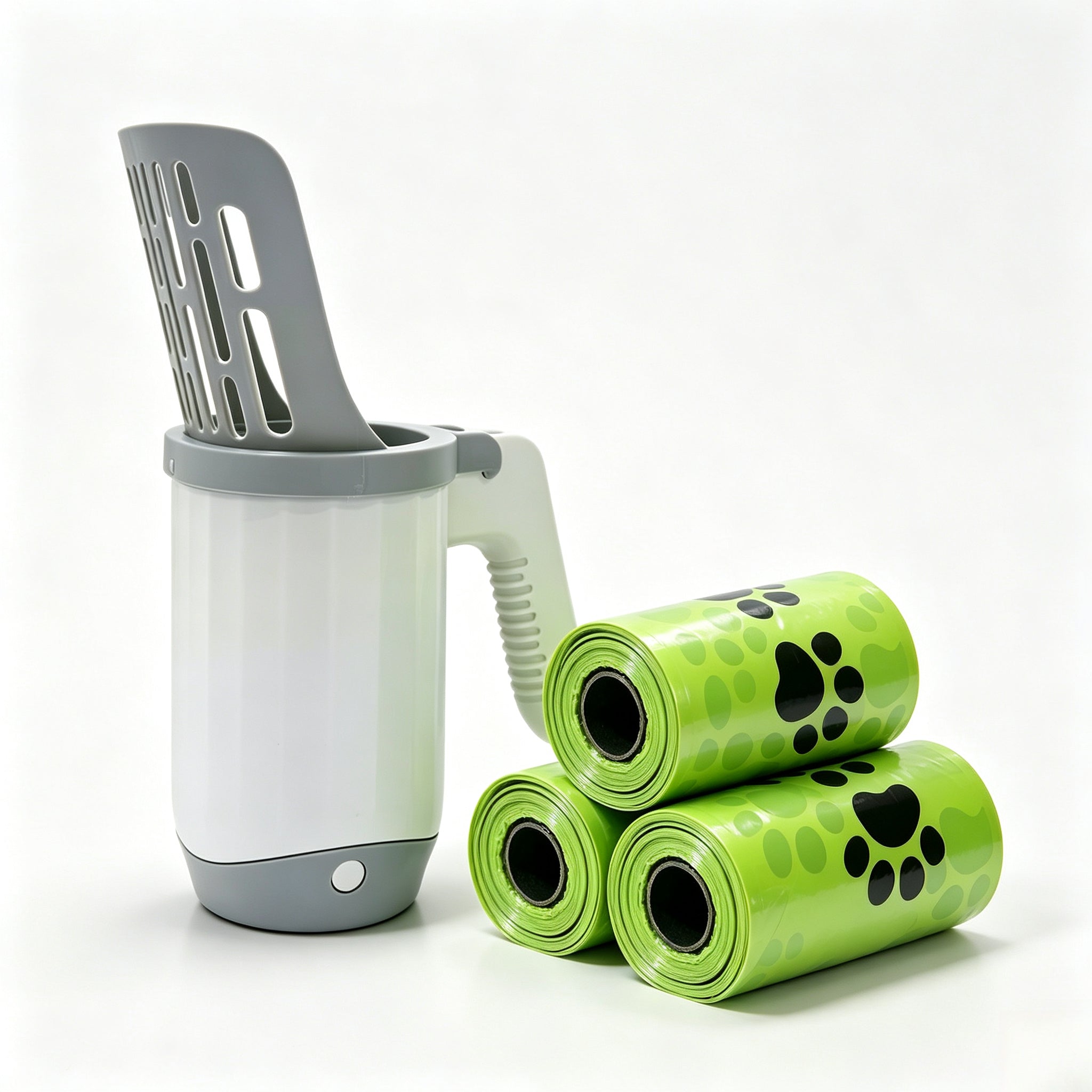 Cat Litter Scoop + 3 Rolls of Waste Bags